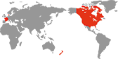world map